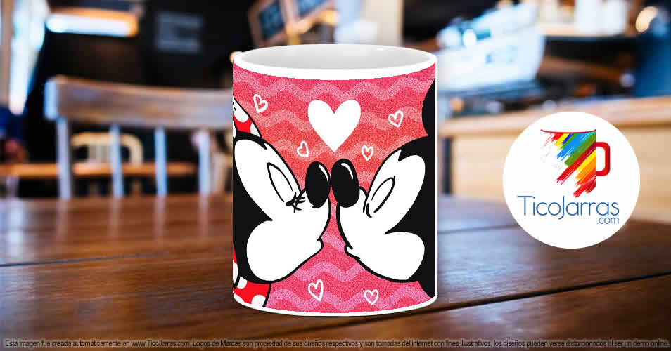 Tazas Personalizadas en Costa Rica Mickey Mouse y Mini Mouse