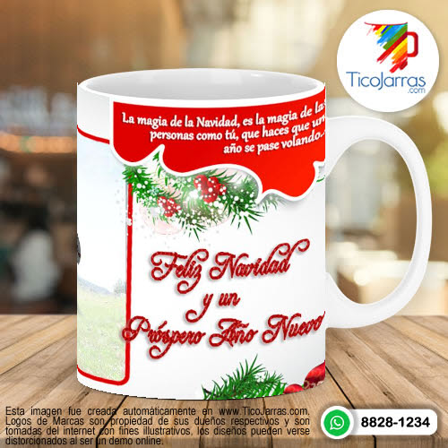 Diseños Personalizadas Taza de Navidad