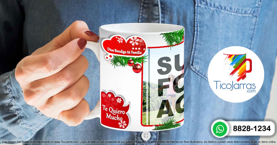 Artículos Personalizados Taza de Navidad