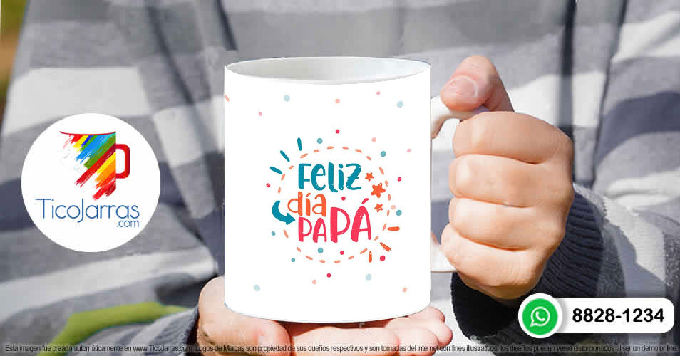 Tazas Personalizadas en Costa Rica Feliz Día del Padre