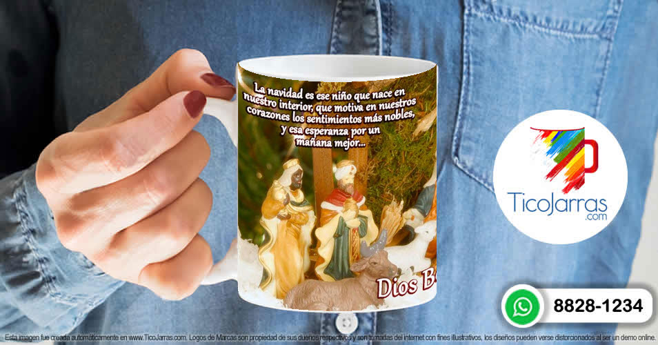 Artículos Personalizados Taza de Navidad