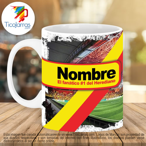 Jarras Personalizadas Taza del Herediano