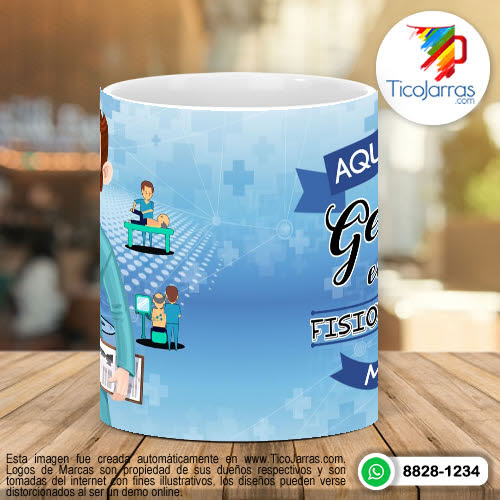 Tazas Personalizadas Aquí Toma el Mejor Fisioterapeuta