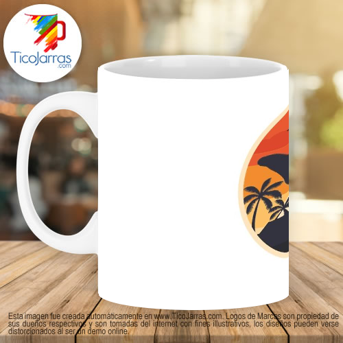 Jarras Personalizadas Taza de Pura vida 