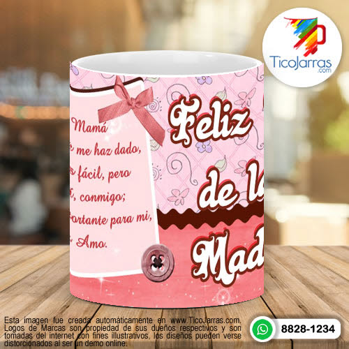 Tazas Personalizadas Gracias Mamá por todo lo que me has dado...