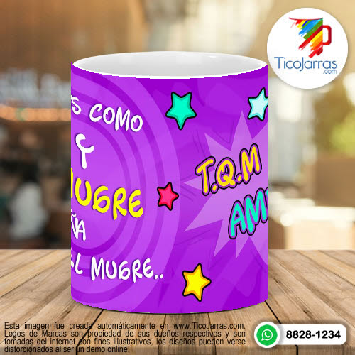 Tazas Personalizadas TQM Amiga