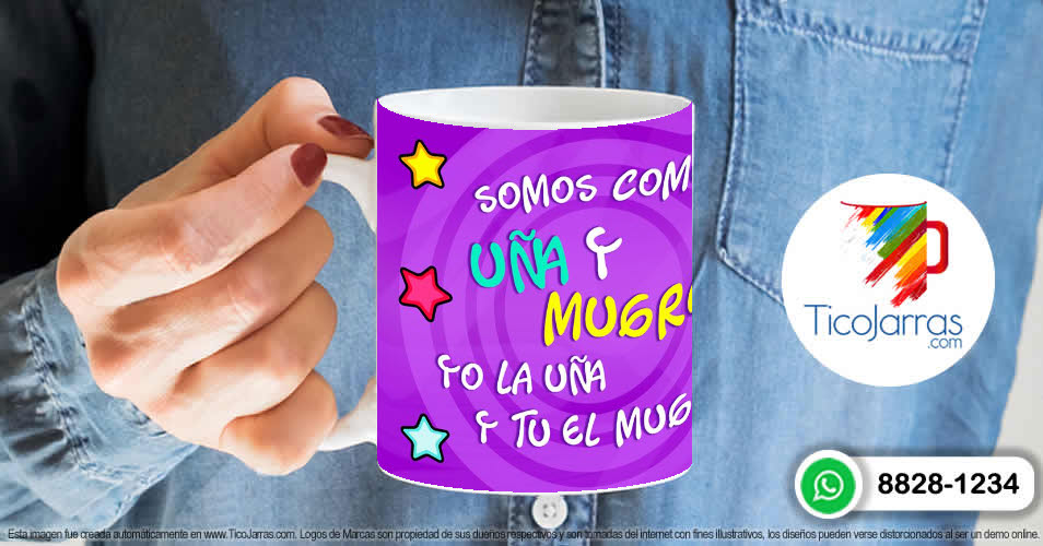 Tazas Personalizadas en Costa Rica TQM Amiga