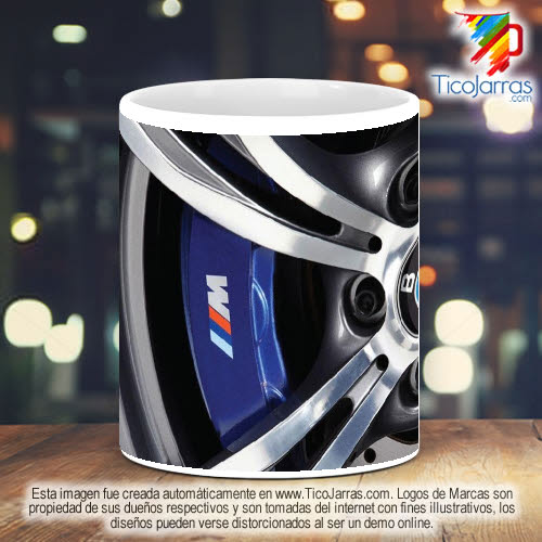 Tazas Personalizadas BMW Aro con Emblema serie M