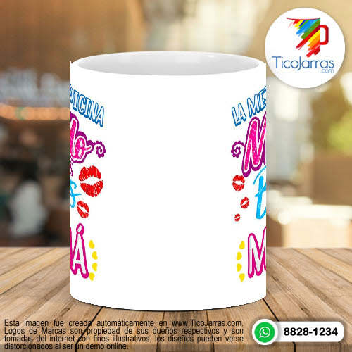 Tazas Personalizadas Besos de Mamá