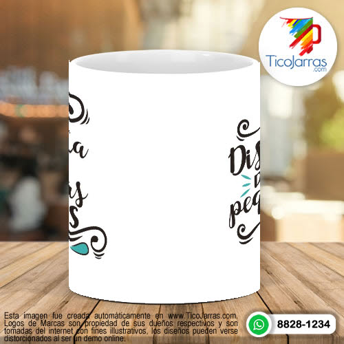 Tazas Personalizadas Disfruta de las pequeñas cosas