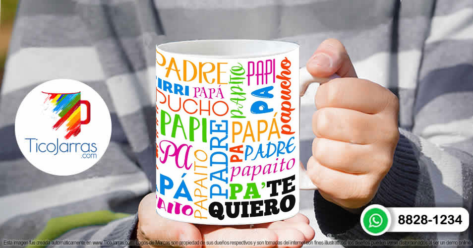 Tazas Personalizadas en Costa Rica Feliz Día del Padre