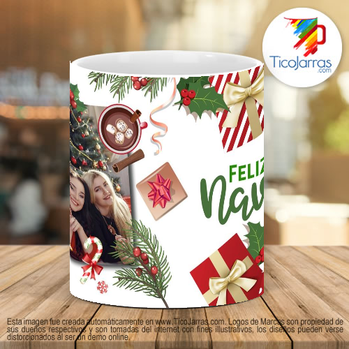 Tazas Personalizadas Feliz Navidad