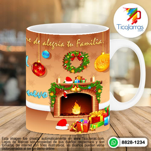 Tazas Personalizadas en Costa Rica Taza de Navidad