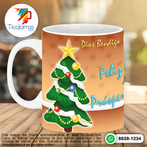 Jarras Personalizadas Taza de Navidad