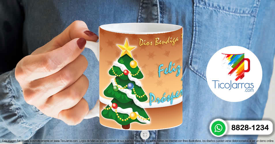 Artículos Personalizados Taza de Navidad