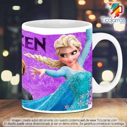 Tazas Personalizadas en Costa Rica Jarra Pelicula Frozen