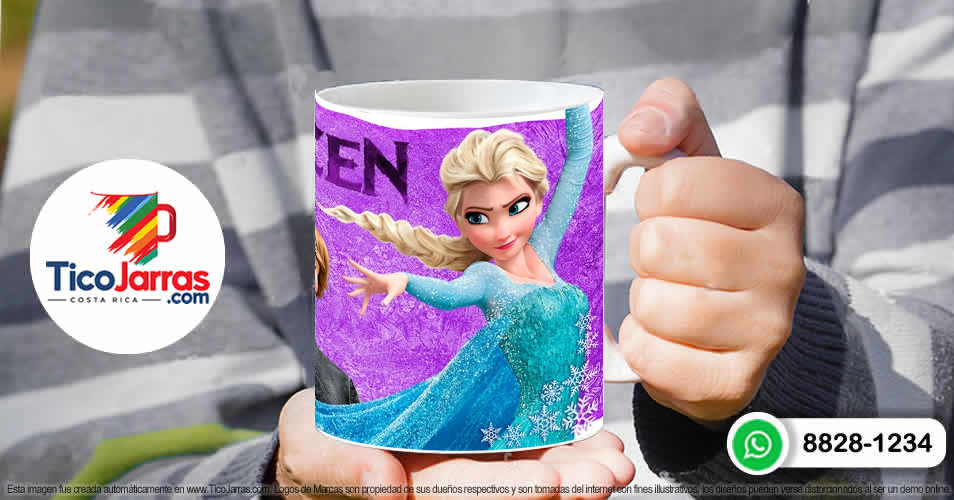 Jarra Pelicula Frozen - TicoJarras