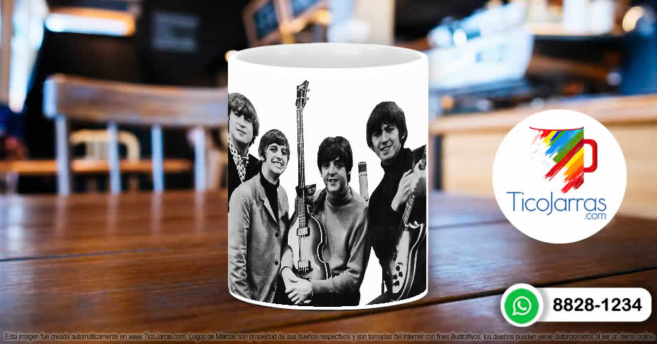 Tazas Personalizadas en Costa Rica The Beatles - El Grupo
