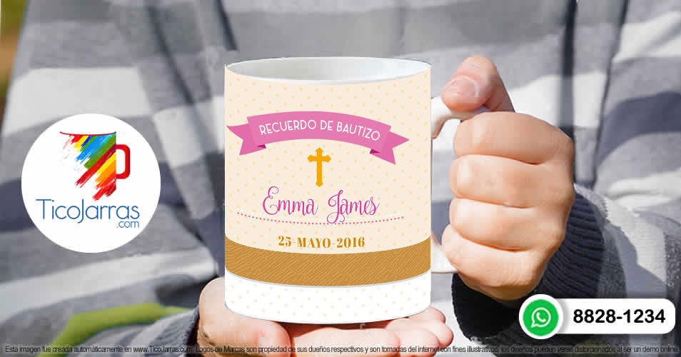 Tazas Personalizadas en Costa Rica Primera Comunión