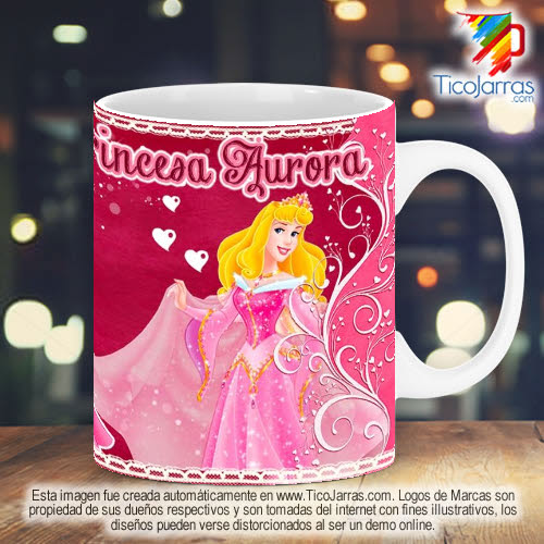 Diseños Personalizadas Princesa Aurora