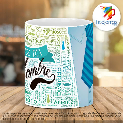 Tazas Personalizadas Taza Feliz Día del Hombre