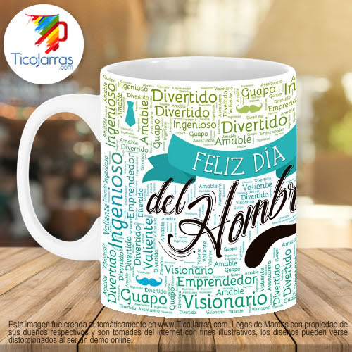 Jarras Personalizadas Taza Feliz Día del Hombre