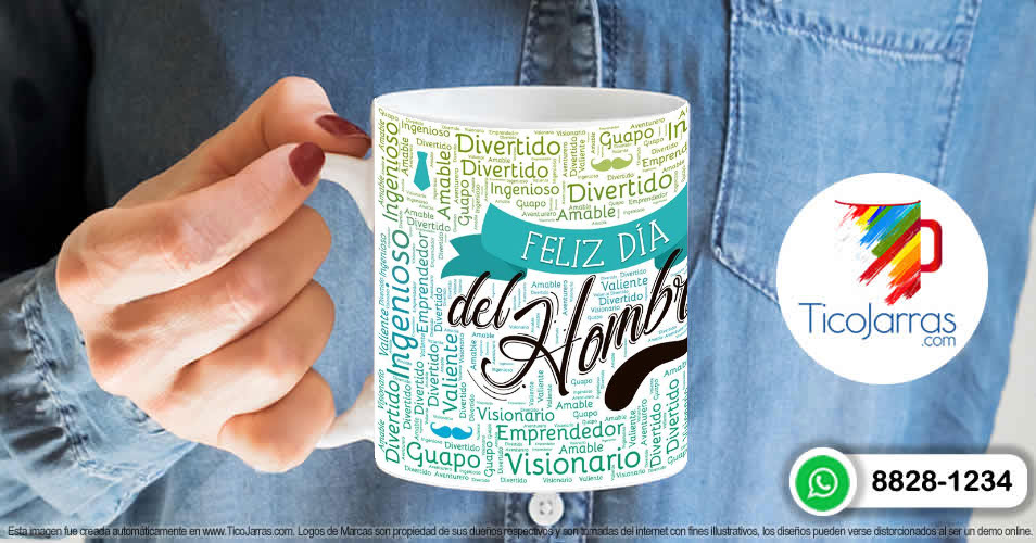 Tazas Personalizadas en Costa Rica Taza Feliz Día del Hombre