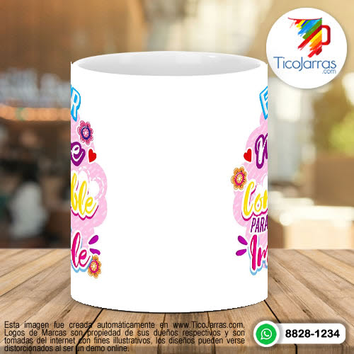 Tazas Personalizadas El amor de Madre es el Combustible para hacer lo Imposible