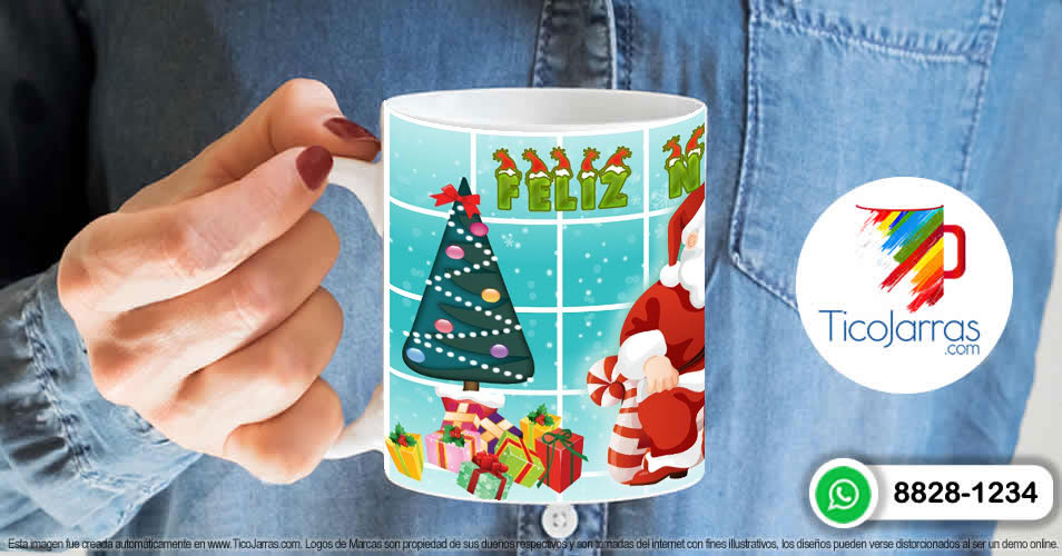 Artículos Personalizados Taza de Navidad