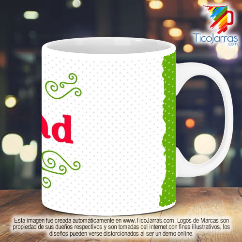 Diseños Personalizadas Taza Navidad