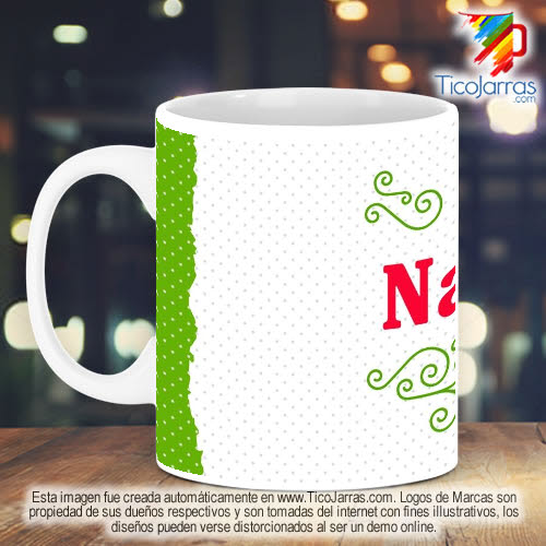 Jarras Personalizadas Taza Navidad