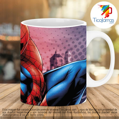 Diseños Personalizadas Taza Spiderman