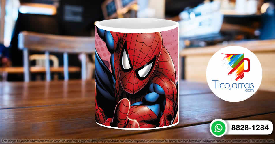 Tazas Personalizadas en Costa Rica Taza Spiderman