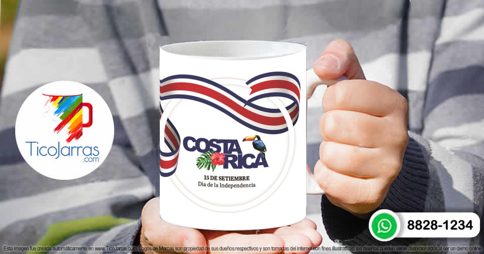 Tazas Personalizadas en Costa Rica Carreta tipica