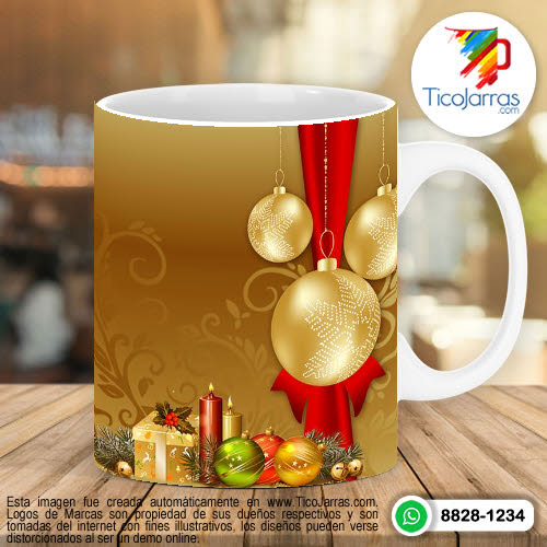 Tazas Personalizadas en Costa Rica Taza de Navidad