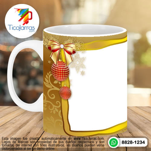 Jarras Personalizadas Taza de Navidad