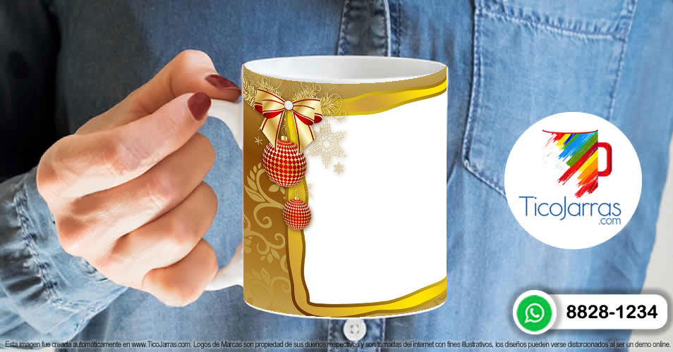 Artículos Personalizados Taza de Navidad