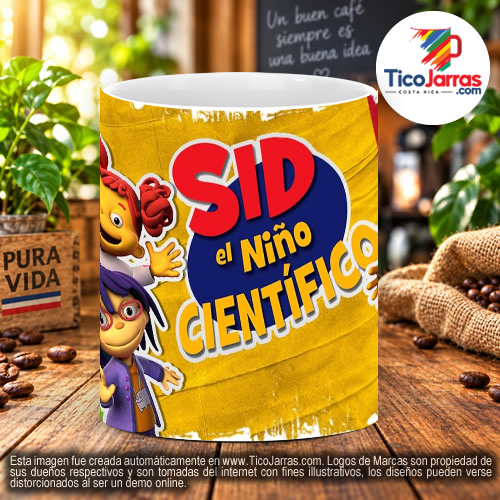 Taza Diseños Infantiles - SID - TicoJarras