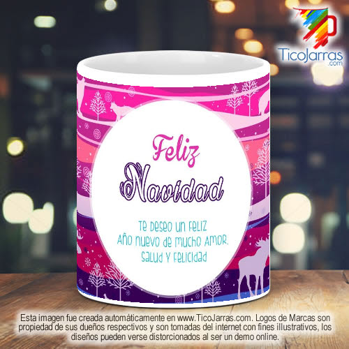 Tazas Personalizadas en Costa Rica Taza Navideña