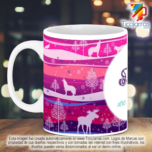 Jarras Personalizadas Taza Navideña