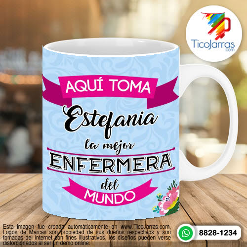 Tazas Personalizadas en Costa Rica Aquí Toma la Mejor Enfermera