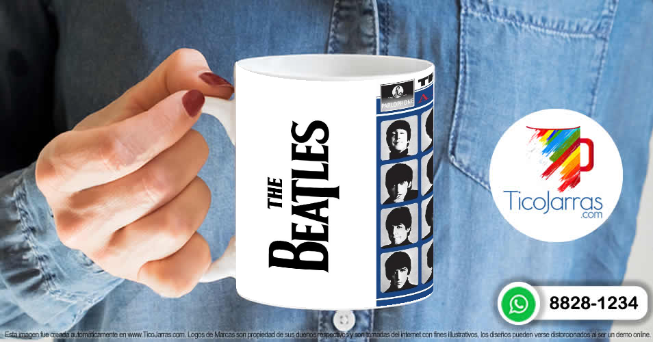 Artículos Personalizados Jarra Personalizada The Beatles A hard days night