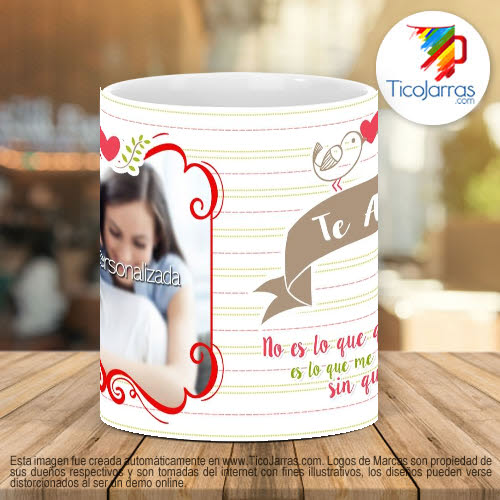 Tazas Personalizadas Te amo