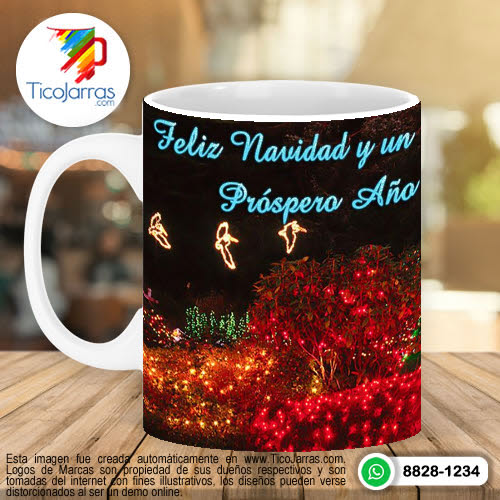 Jarras Personalizadas Taza de Navidad