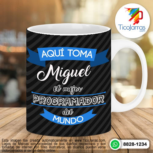 Tazas Personalizadas en Costa Rica Aquí Toma el Mejor Programador