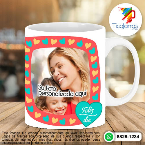 Tazas Personalizadas en Costa Rica Mamita Te Quiero Mucho