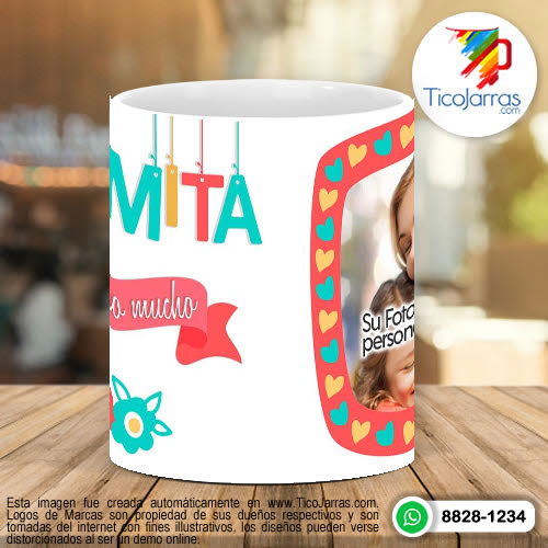 Tazas Personalizadas Mamita Te Quiero Mucho