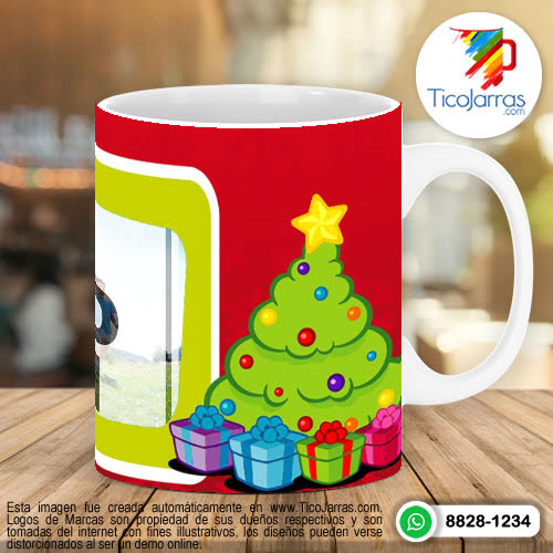 Tazas Personalizadas en Costa Rica Taza de Navidad