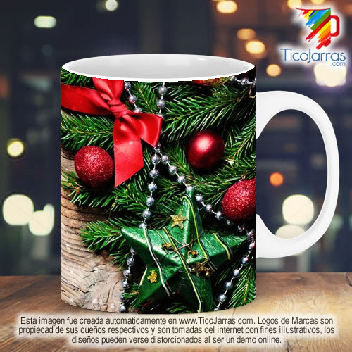 Diseños Personalizadas Taza Navideña