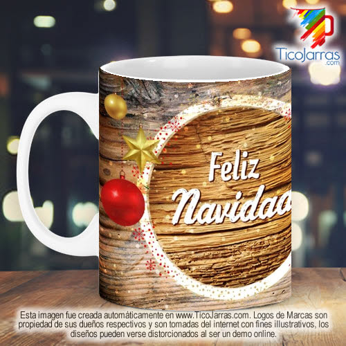 Tazas Personalizadas en Costa Rica Taza Navideña